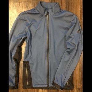 ADIDAS Mens XS Blue Black Climacool Stretch Jacket